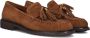 Stefano Lauran Bruine Suède Loafers voor Herfst Winter - Thumbnail 2