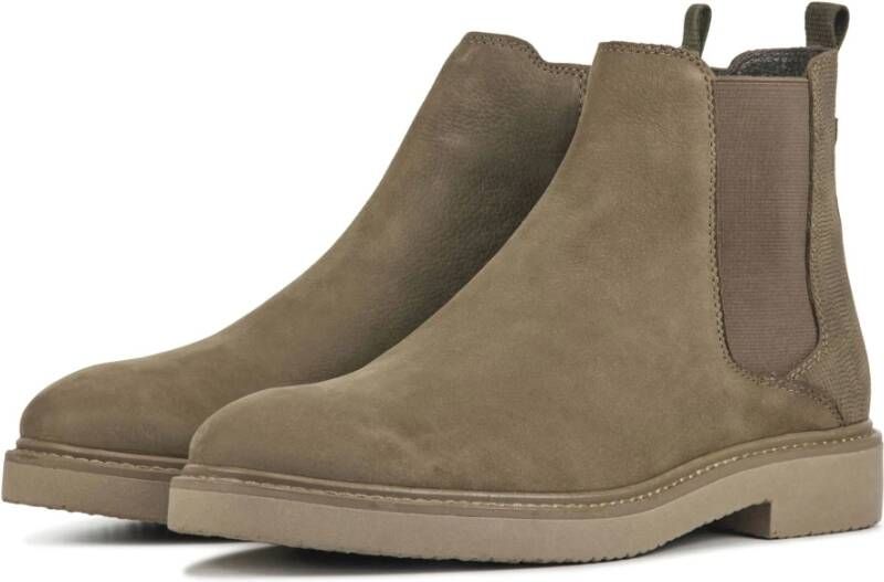 Stefano Lauran Chelsea Boots Beige Heren