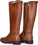 STEFANO LAURAN Hoge Laarzen Dames S3099. Maat: 36 Materiaal: Leer Kleur: Cognac - Thumbnail 5