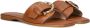 STEFANO LAURAN Slippers Dames Led 1 Band Slipper Met Gesp Maat: 36 Materiaal: Leer Kleur: Cognac - Thumbnail 3