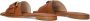 STEFANO LAURAN Slippers Dames Led 1 Band Slipper Met Gesp Maat: 36 Materiaal: Leer Kleur: Cognac - Thumbnail 4