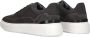 Stefano Lauran Star 001 Sneakers Heren Donkergrijs - Thumbnail 3