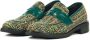 STEFANO LAURAN Instappers Dames S3146 Maat: 39 Materiaal: Textiel Kleur: Groen - Thumbnail 2
