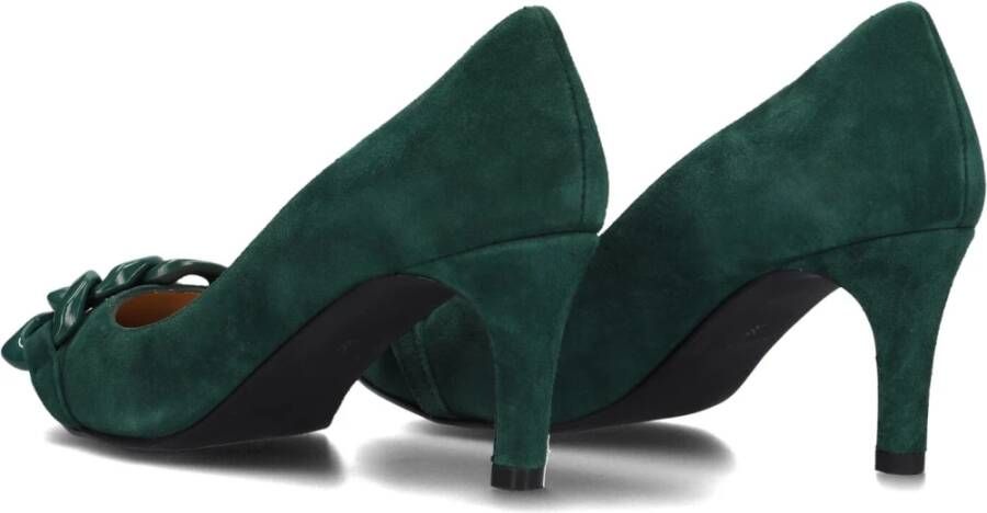 Stefano Lauran Groene Suède Pumps voor Dames