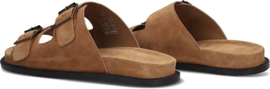 Stefano Lauran Heren Bio Slip-On Mocassins Cognac