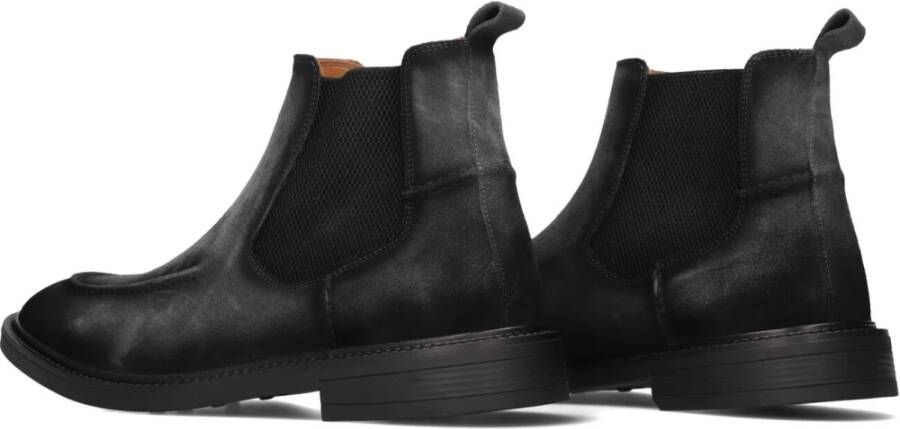 Stefano Lauran Heren Chelsea Boots in Grijs Suède