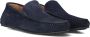Stefano Lauran Instappers Loafers Heren Herenschoenen Suède S3143 Blauw - Thumbnail 2