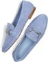 Stefano Lauran Instappers Dames Instapschoenen Damesschoenen Suède S3229 Blauw - Thumbnail 5