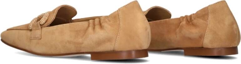 Stefano Lauran Instapschoenen Cognac Brown Dames