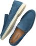 Stefano Lauran Instappers Heren Instapschoenen Herenschoenen Suède S3267 Jeans blauw - Thumbnail 5