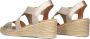 STEFANO LAURAN Dames Met Kruis Sandaal Sleehak Maat: 37 Materiaal: Leer Kleur: Goud - Thumbnail 3
