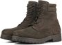 Stefano Lauran Veterboots Heren Boots Laarzen Herenschoenen Nubuck S3056 Bruin - Thumbnail 2