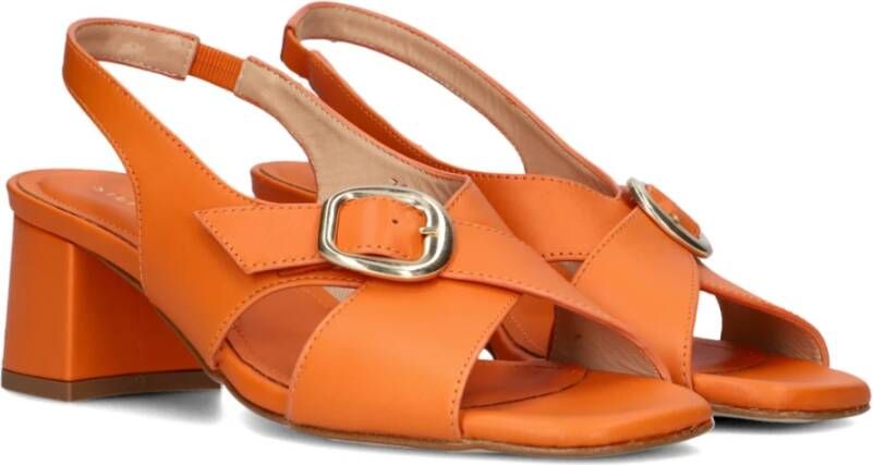 Stefano Lauran Oranje Sandalen Orange Dames