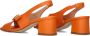 STEFANO LAURAN Sandalen Dames 728-03p Maat: 36 Materiaal: Leer Kleur: Oranje - Thumbnail 3