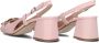 STEFANO LAURAN Slingbacks Dames S3233 Maat: 38 Materiaal: Leer Kleur: Roze - Thumbnail 3