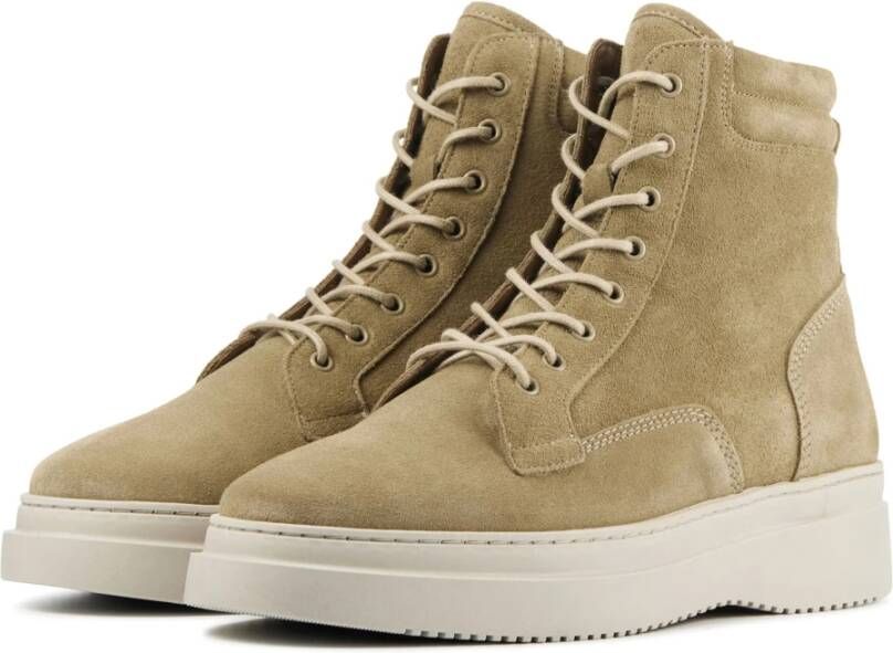 Stefano Lauran Upgrade je stijl met deze laarzen Beige Heren