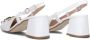 STEFANO LAURAN Slingbacks Dames S3233 Maat: 39 Materiaal: Leer Kleur: Wit - Thumbnail 3