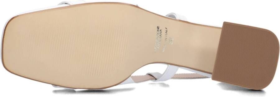 Stefano Lauran Witte Ballerina Flats White Dames