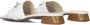 STEFANO LAURAN Slippers Dames 24500 Maat: 37 Materiaal: Leer Kleur: Wit - Thumbnail 3