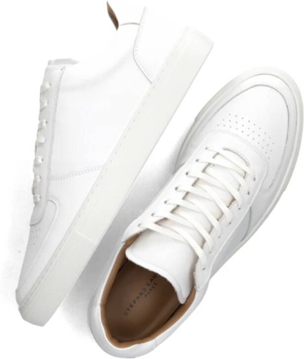 Stefano Lauran Witte Sneakers White Heren