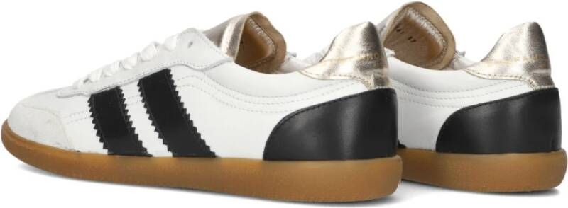 Stefano Lauran Witte Suède Dames Sneakers