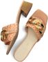 STEFANO LAURAN Muiltjes Dames 23080 Maat: 36 Materiaal: Leer Kleur: Roze - Thumbnail 5