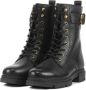 STEFANO LAURAN Veterboots Dames S3087. Maat: 42 Materiaal: Leer Kleur: Zwart - Thumbnail 2