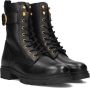 STEFANO LAURAN Veterboots Dames S3087. Maat: 42 Materiaal: Leer Kleur: Zwart - Thumbnail 3