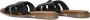 STEFANO LAURAN Slippers Dames Led Knoop Slipper Maat: 36 Materiaal: Leer Kleur: Zwart - Thumbnail 2