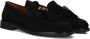 STEFANO LAURAN Loafers Dames Pe2013 Maat: 39 Materiaal: Suède Kleur: Zwart - Thumbnail 8