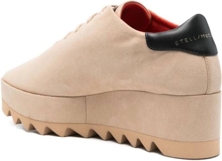 Stella McCartney Beige Sneakers Stijlvol Trendy Ontwerp