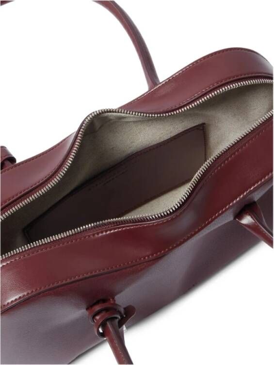 Stella McCartney Bordeaux Rode Handtas met Hangslot Detail