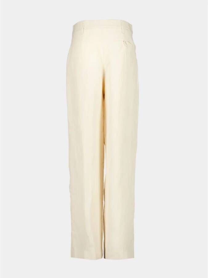 Stella McCartney Botercrème Panel Slouchy Broek
