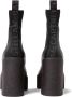 Stella McCartney Bruine Zijde & Nylon Laarzen - Thumbnail 2