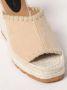 Stella McCartney Chique Espadrille Sleehak Sandalen met Gesp - Thumbnail 2