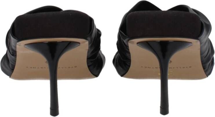 Stella McCartney Eco Leren Mid Heel Sandalen