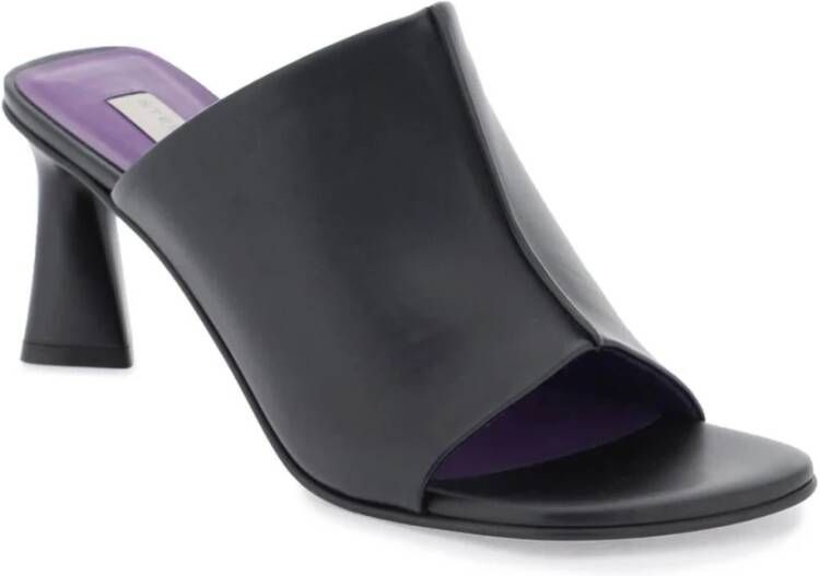 Stella Mccartney Elsa Mules met Sculpturale Hak Black Dames