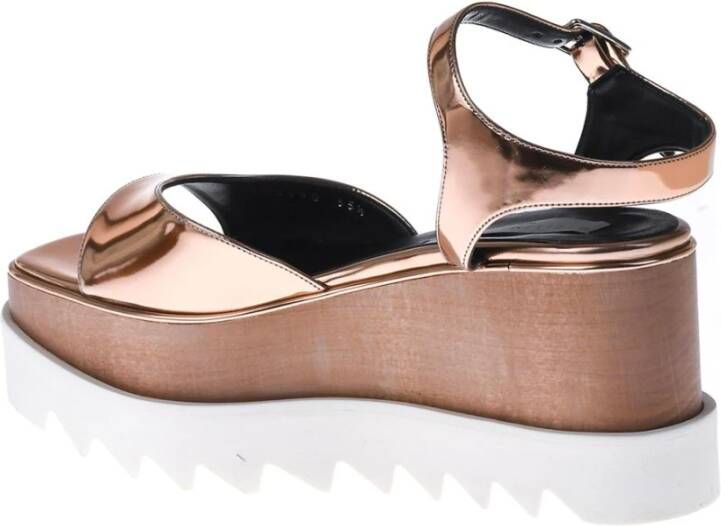 Stella Mccartney Elyse Indium Platform Sneakers Pink Dames