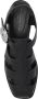Stella Mccartney Sandalen Black Wedge Sandals With Adjustable Ankle Strap in zwart - Thumbnail 7