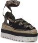 Stella Mccartney Multicolor Gaia Espadrilles Platform Schoenen Multicolor Dames - Thumbnail 11