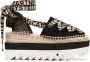 Stella Mccartney Gaia Sleehak Espadrilles Multicolor Dames - Thumbnail 13