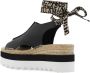 Stella Mccartney Zwarte Sandalen met Plateauhak Black Dames - Thumbnail 11