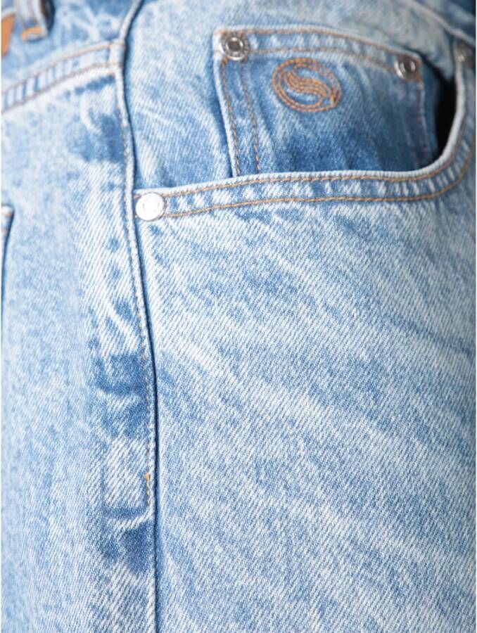 Stella McCartney Gold Chain Bootcut Jeans
