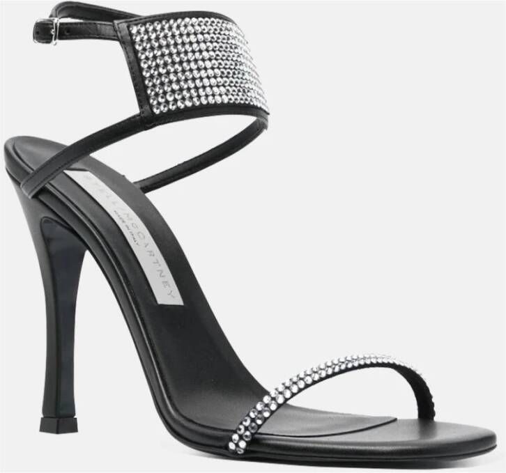 Stella Mccartney Kristal Hiel Sandalen Black Dames