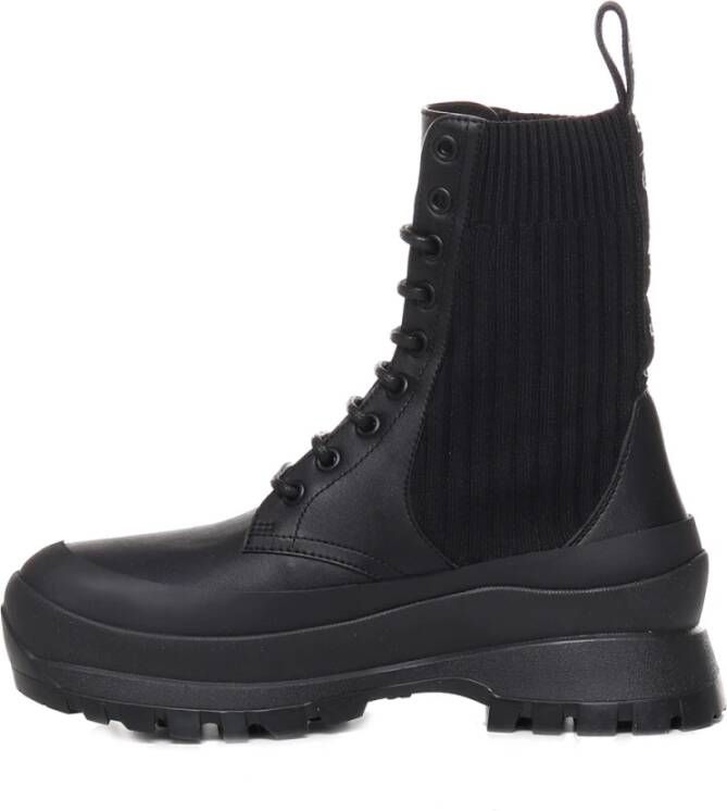 Stella Mccartney Lace-up Boots Zwart Dames