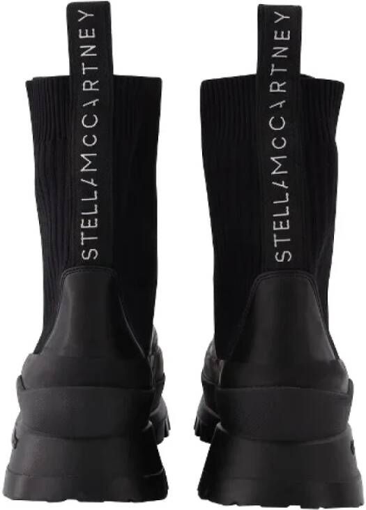 Stella Mccartney Leather boots Black Dames