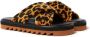 Stella Mccartney Luipaardprint Open Teen Sandalen Brown Dames - Thumbnail 7