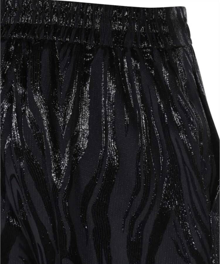 Stella McCartney Lurex Joggingbroek met Geribbelde Enkelboorden