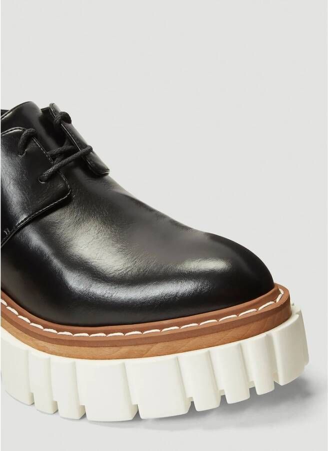 Stella McCartney Moderne Faux-Leren Plateau Schoenen