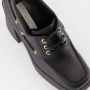 Stella Mccartney Zwarte Vegan Leren Plateau Schoenen Black Dames - Thumbnail 8